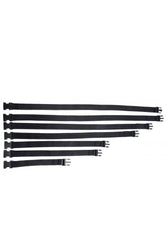 XR Brands - Master Series - Subdued Full Body Strap Set - Black - Stag Shop
