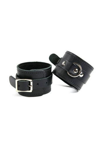 Ego Driven - Suede Lined Leather Cuffs - Stag Shop