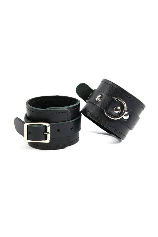 Ego Driven - Suede Lined Leather Cuffs - Stag Shop
