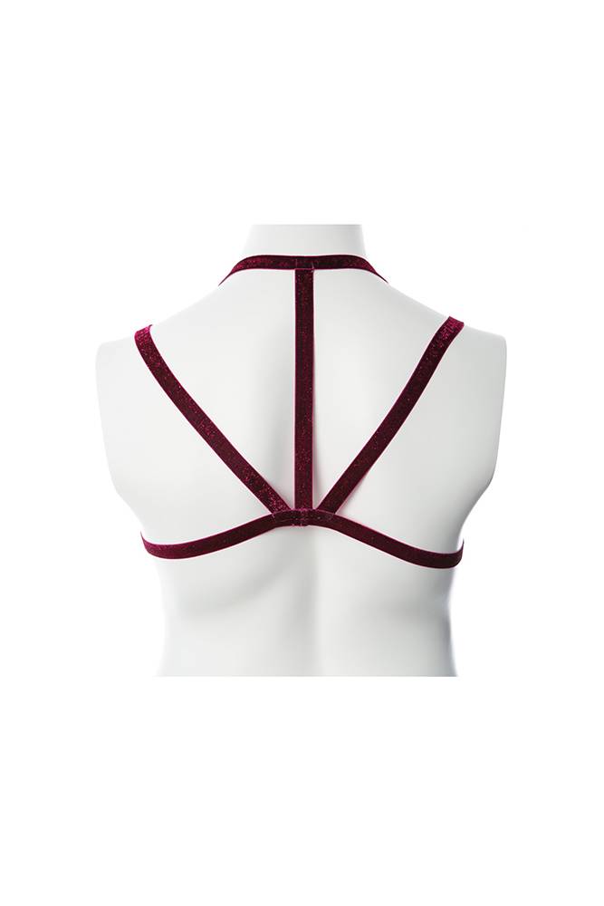 Shibari - Gender Fluid - Majesty Harness Top - Red - Stag Shop