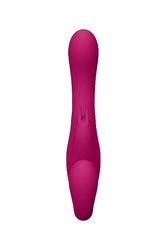 Shots Toys - VIVE - Suki Vibrating Strapless Strap-on Rabbit - Pink - Stag Shop