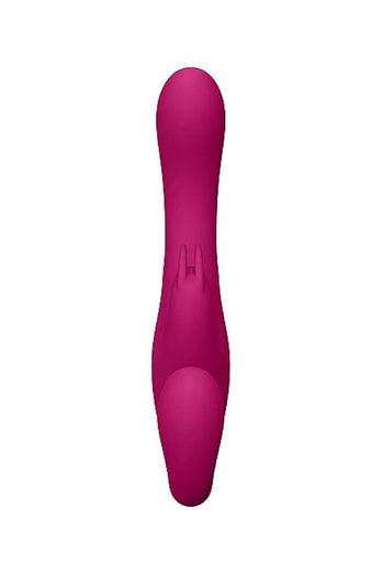 Shots Toys - VIVE - Suki Vibrating Strapless Strap-on Rabbit - Pink - Stag Shop