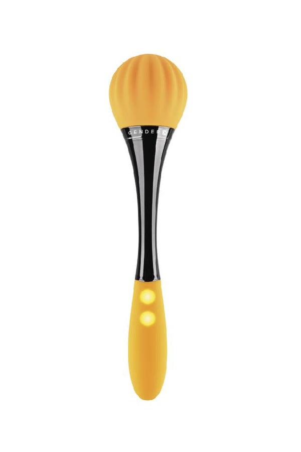 Evolved - Gender X - Sunflower Dual-Ended Vibrator - Yellow - Stag Shop