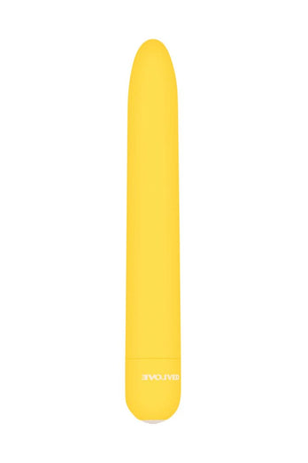 Evolved - Sunny Sensations Vibrator - Yellow - Stag Shop