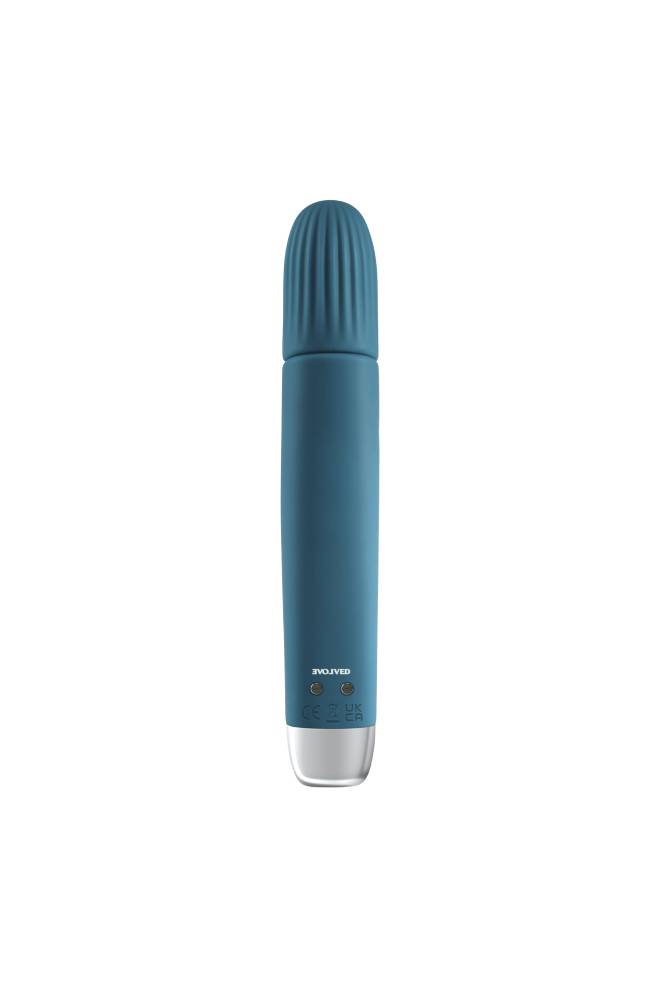 Evolved - Super Slim Vibrator - Teal - Stag Shop