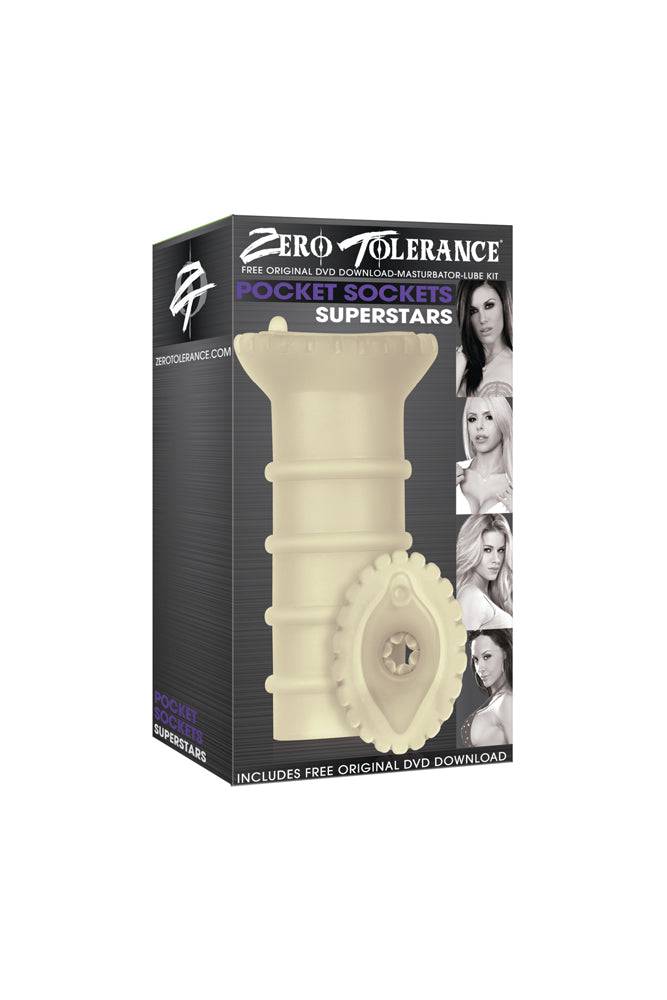 Zero Tolerance - Pocket Sockets Masturbator - Superstars - Stag Shop