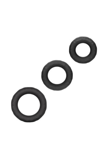 Cal Exotics - Link Up - Ultra-Soft Supreme Cock Ring Set - Stag Shop