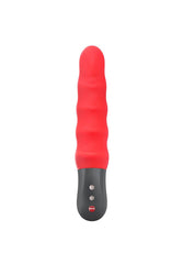 Fun Factory - Stronic Surf Ribbed Pulsator - Neon Orange - Stag Shop