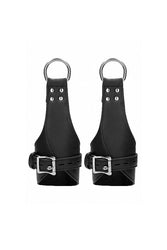 Shots Toys - Pain - Suspension Wrist Bondage Handcuffs - Black - Stag Shop