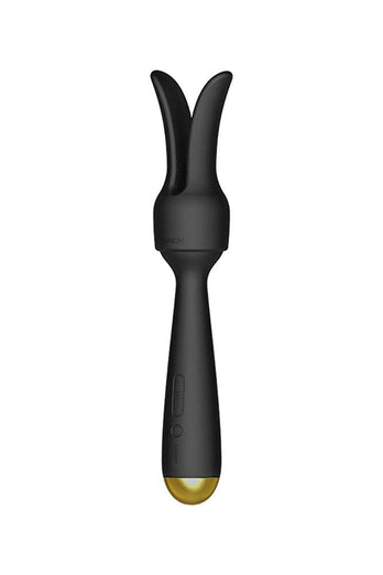 Svakom - Emma Neo Interactive Warming Wand Vibrator - Black - Stag Shop