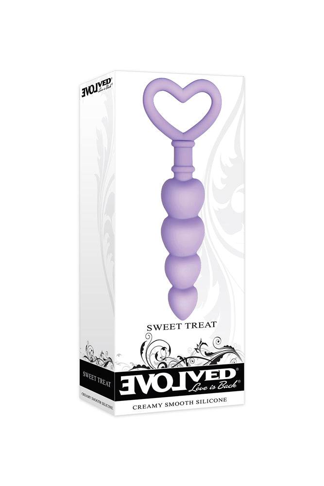 Evolved - Sweet Treat Anal Beads - Purple - Stag Shop