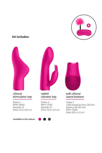 Shots Toys - Switch - Pleasure Kit 1 - Pink - Stag Shop