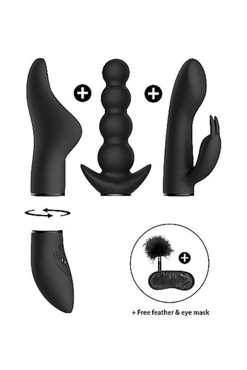 Shots Toys - Switch - Pleasure Kit 6 - Black - Stag Shop