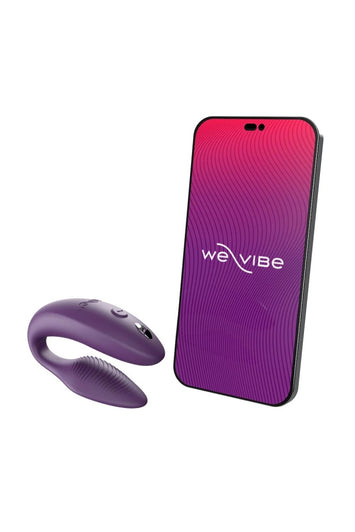 We-Vibe - Sync 2 Adjustable Dual Couples Vibrator - Purple - Stag Shop