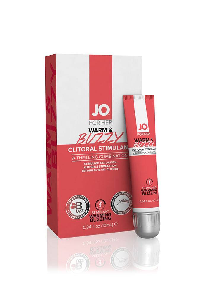 System Jo - For Women - Warm & Buzzy Clitoral Stimulation Cream - 0.34 oz. - Stag Shop
