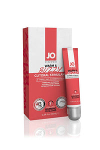 Thumbnail for System Jo - For Women - Warm & Buzzy Clitoral Stimulation Cream - 0.34 oz. - Stag Shop