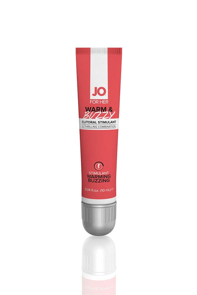 System Jo - For Women - Warm & Buzzy Clitoral Stimulation Cream - 0.34 oz. - Stag Shop