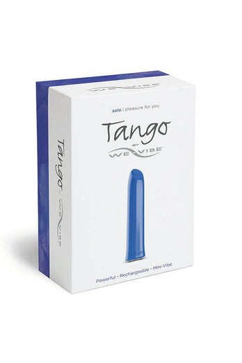 We-Vibe - Tango Rechargeable Bullet Vibrator - Blue - Stag Shop