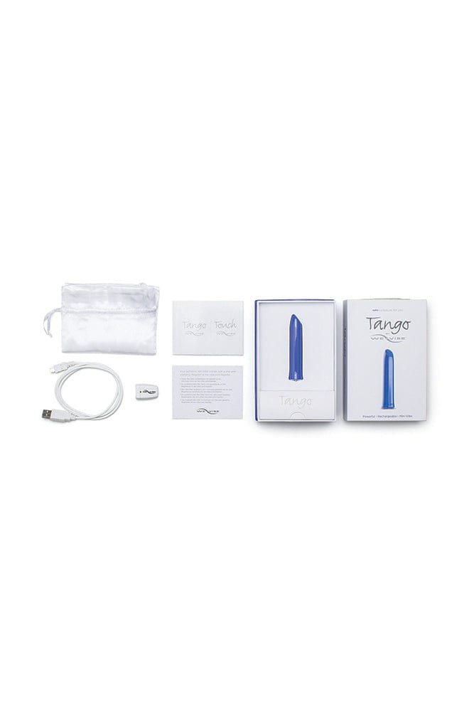 We-Vibe - Tango Rechargeable Bullet Vibrator - Blue - Stag Shop
