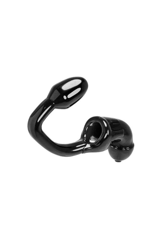 Oxballs - Tailpipe Asslock & Cocklock - Black - Stag Shop