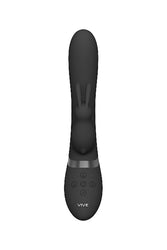 Shots Toys - Taka Inflatable Rabbit Vibrator - Black - Stag Shop