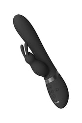 Shots Toys - Taka Inflatable Rabbit Vibrator - Black - Stag Shop