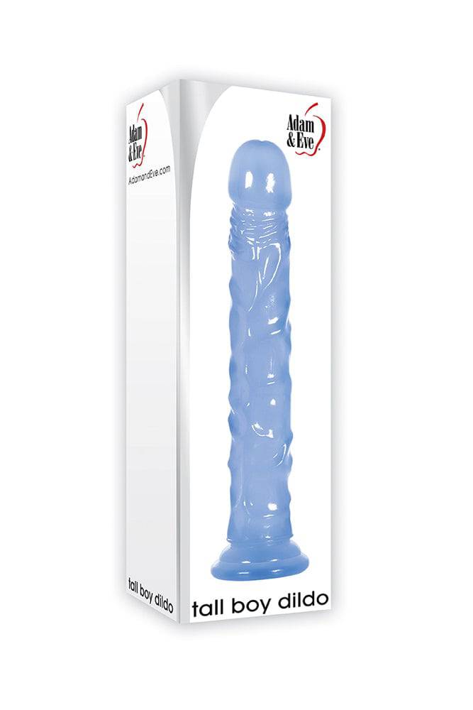 Adam & Eve - Tall Boy Dildo - Blue - Stag Shop