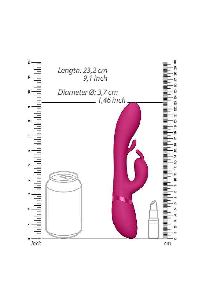 Shots Toys - VIVE - Tama Wave & Vibrating G-Spot Rabbit - Assorted Colours - Stag Shop