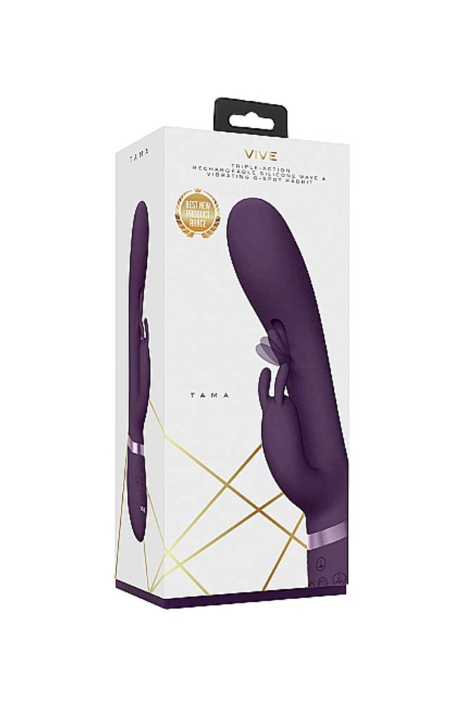 Shots Toys - VIVE - Tama Wave & Vibrating G-Spot Rabbit - Assorted Colours - Stag Shop