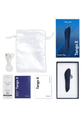 We-Vibe - Tango X Powerful Rechargeable Bullet Vibrator - Midnight Blue - Stag Shop
