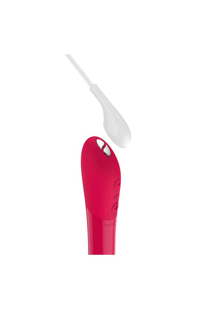 We-Vibe - Tango X Powerful Rechargeable Bullet Vibrator - Cherry Red - Stag Shop