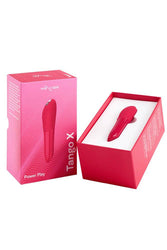 We-Vibe - Tango X Powerful Rechargeable Bullet Vibrator - Cherry Red - Stag Shop