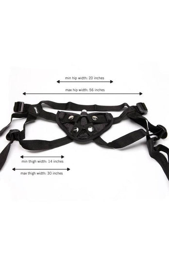 Tantus - Sport Strap-On Kit - Black - Stag Shop