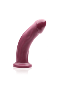 Thumbnail for Tantus - Adam Super Soft Dildo - Wine - Stag Shop