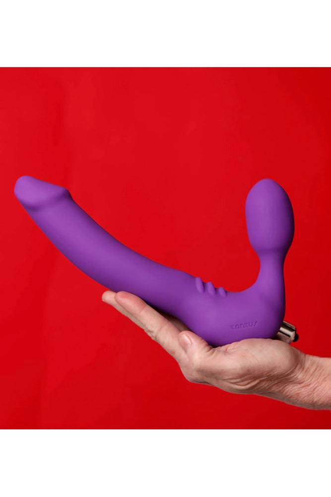 Tantus - Strapless - Classic Strapless Strap-on - Purple - Stag Shop