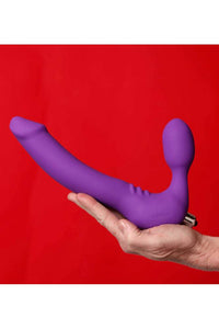 Thumbnail for Tantus - Strapless - Classic Strapless Strap-on - Purple - Stag Shop