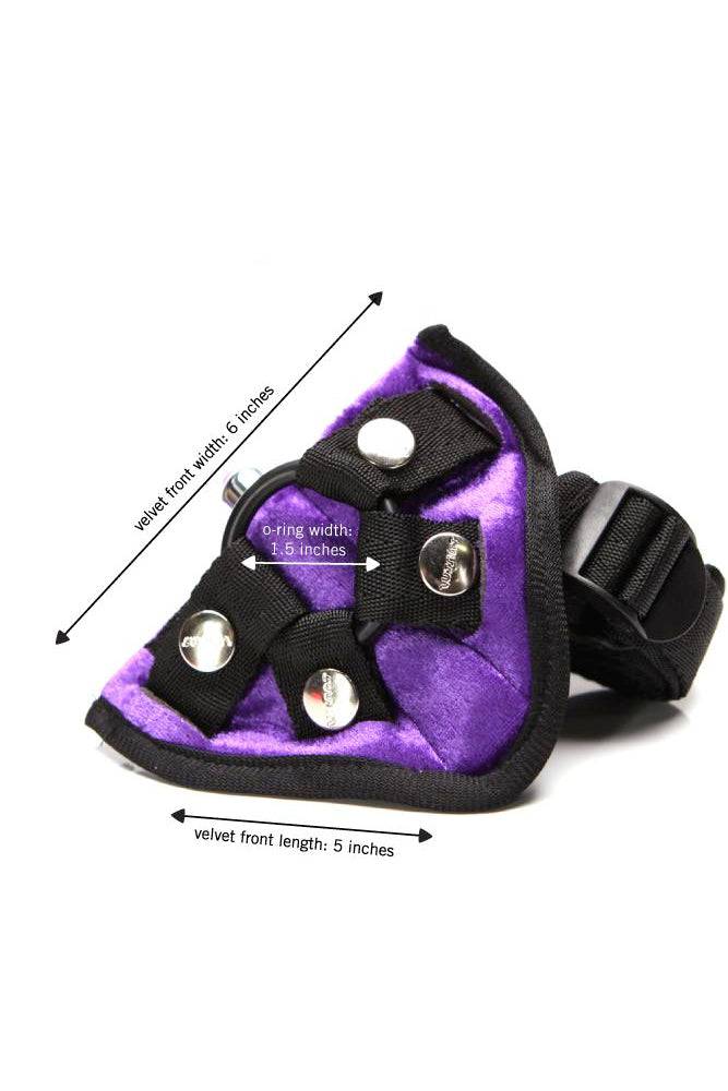 Tantus - Bend Over Intermediate Strap-On Kit - Purple - Stag Shop