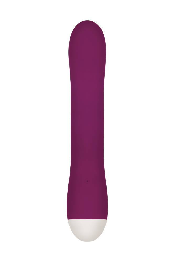 Evolved - Double Tap - Thumping Dual Vibrator - Burgundy - Stag Shop