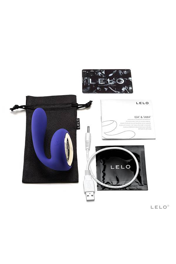 Lelo - Tara Couples Vibrator - Midnight Blue - Stag Shop