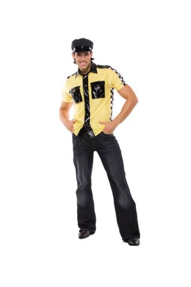 Coquette - M6523 - Taxxxi Driver Costume - Yellow - Stag Shop