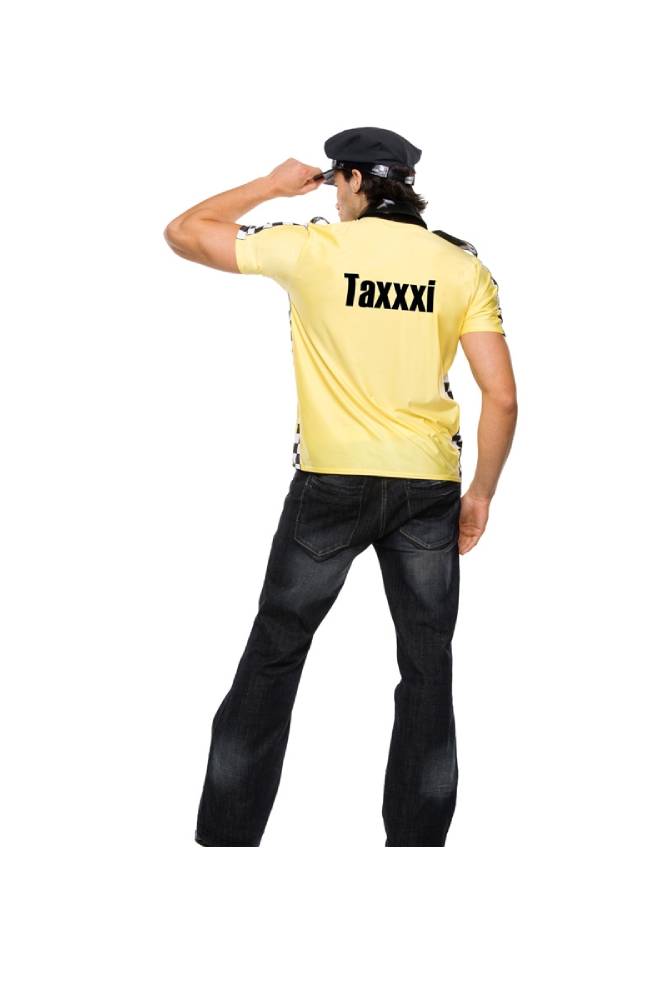Coquette - M6523 - Taxxxi Driver Costume - Yellow - Stag Shop