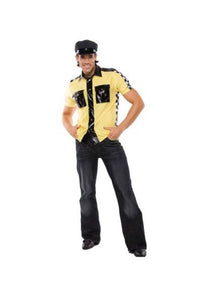 Thumbnail for Coquette - M6523 - Taxxxi Driver Costume - Yellow - Stag Shop