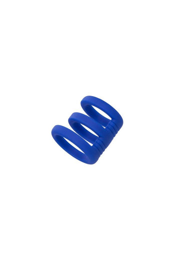Cal Exotics - Admiral - Triple Cock Cage - Blue - Stag Shop