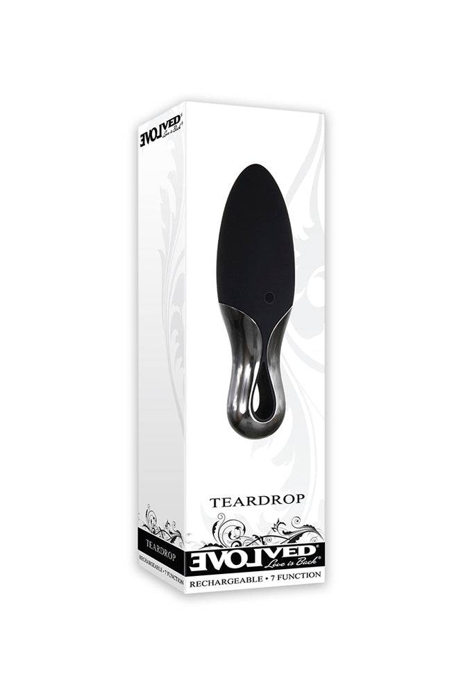 Evolved - Teardrop Mini Vibrator - Black - Stag Shop