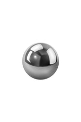 Adam & Eve - Tease Me Rechargeable Metal Vibrator - Silver - Stag Shop