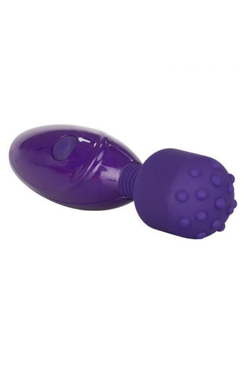 Cal Exotics - Tiny Teasers - Nubby Mini Wand - Purple - Stag Shop