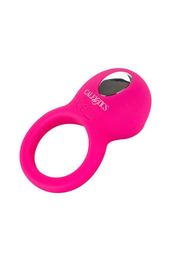 Cal Exotics - Couples Enhancer - Silicone Rechargeable Teasing Tongue - Pink - Stag Shop