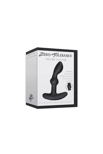 Zero Tolerance - Teeter Totter Prostate Massager - Black - Stag Shop