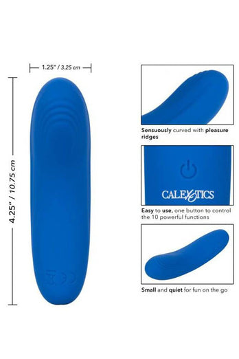 Cal Exotics - Slay - TemptMe Vibrator - Blue - Stag Shop