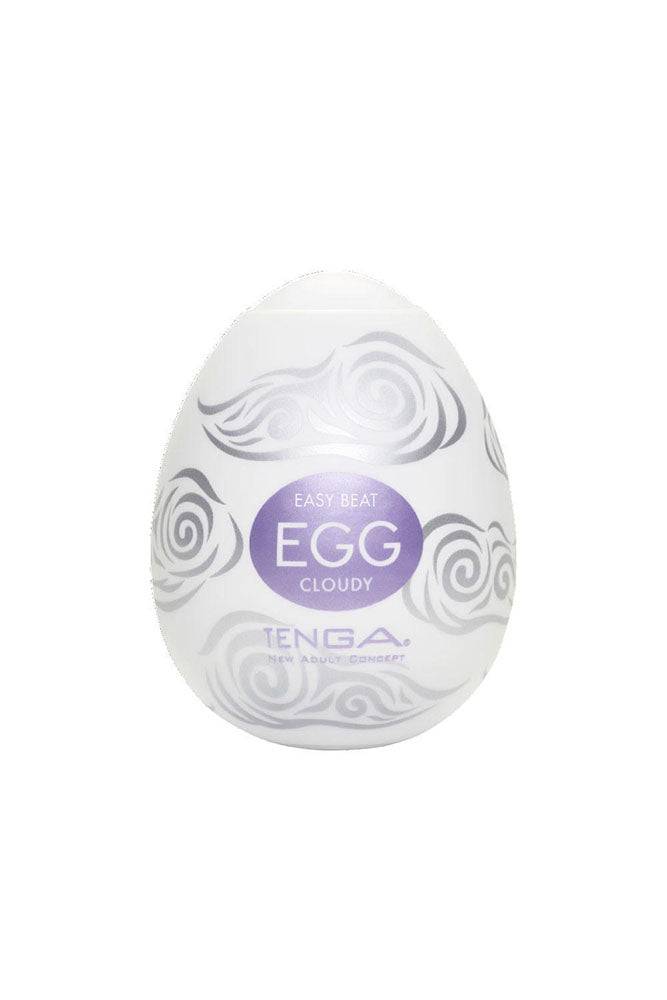 Tenga - Egg - Cloudy Textured Egg Masturbator - Stag Shop